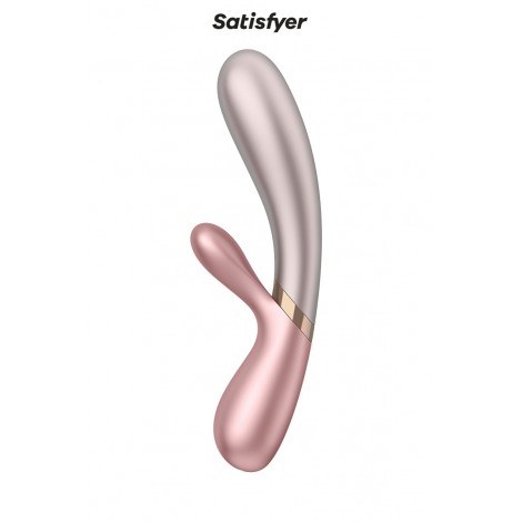 Rabbit chauffant Hot Lover rose beige - Satisfyer