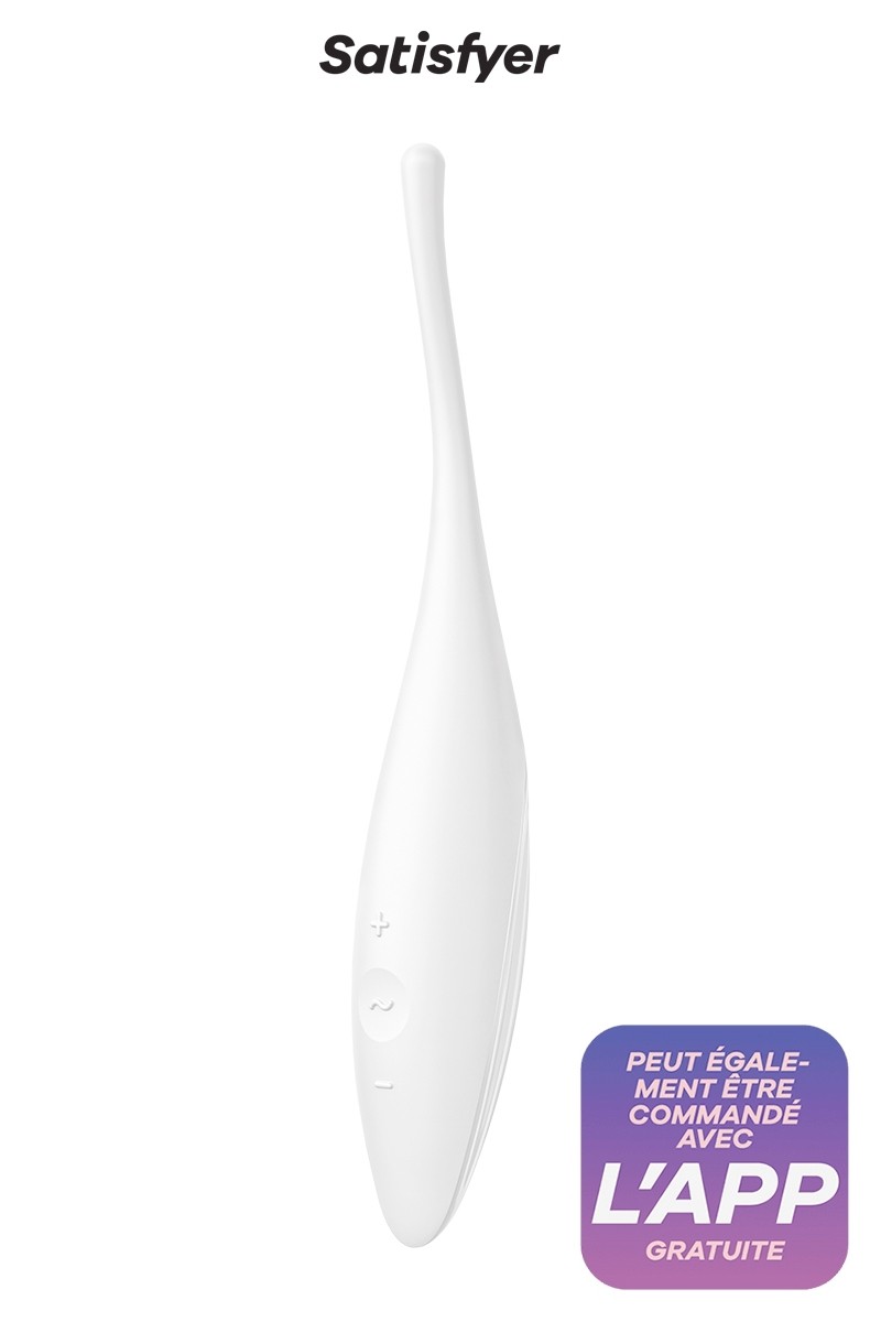 Stimulateur connecté Twirling Joy Blanc - Satisfyer