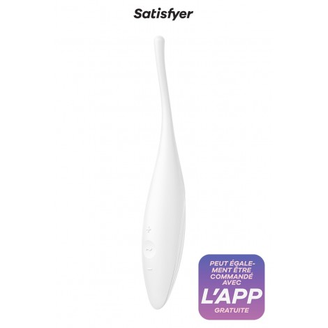 Stimulateur connecté Twirling Joy Blanc - Satisfyer