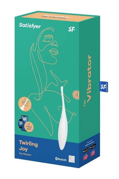 Stimulateur connecté Twirling Joy Blanc - Satisfyer