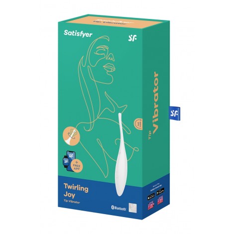 Stimulateur connecté Twirling Joy Blanc - Satisfyer