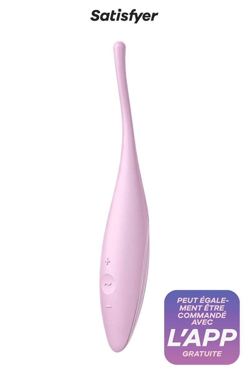 Stimulateur connecté Twirling Joy Rose - Satisfyer