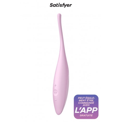 Stimulateur connecté Twirling Joy Rose - Satisfyer