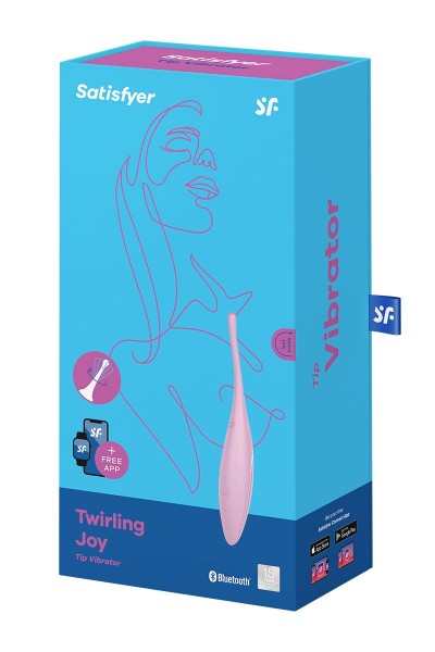 Stimulateur connecté Twirling Joy Rose - Satisfyer