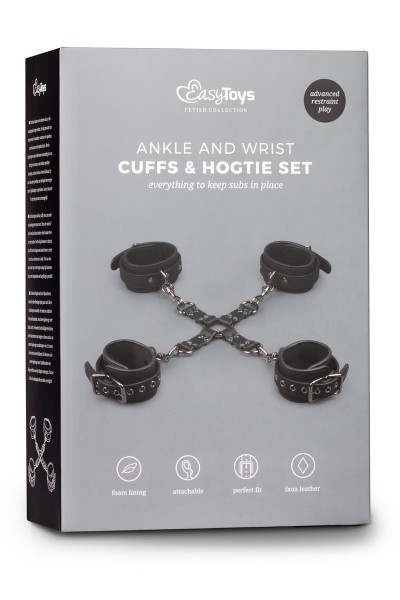 Croix en cuir Hog Tie - Easytoys Fetish Collection