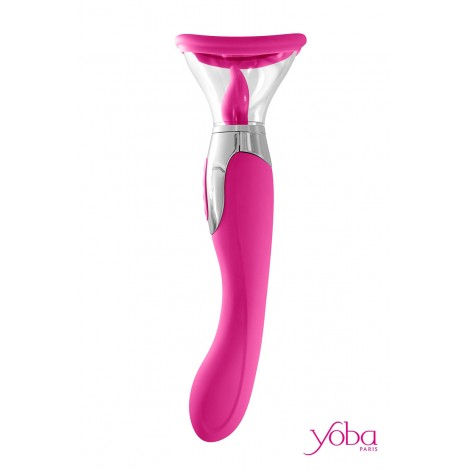 Stimulateur 4 en 1 Harmony fuchsia - Yoba