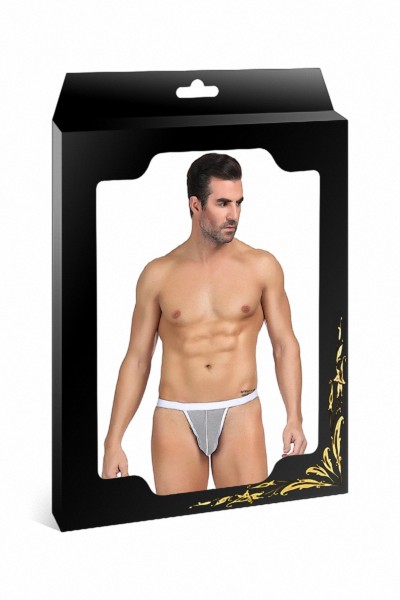 String homme blanc résille