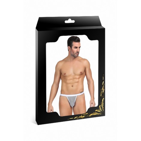 String homme blanc résille