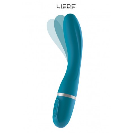 Vibromasseur flexible Bend It - bleu