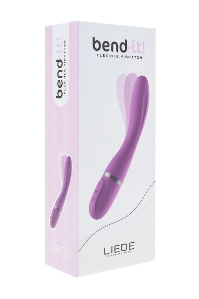 Vibromasseur flexible Bend It - rose