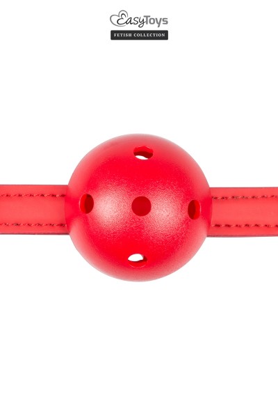 Gagged Ball avec balle rouge - EasyToys Fetish Collection