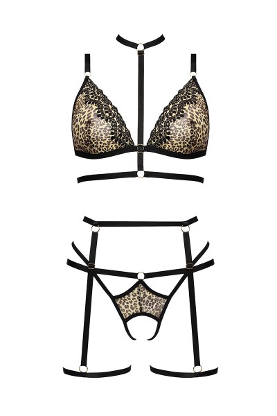 Ensemble harnais et lingerie Cozmo