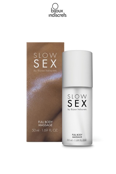 Gel de massage corporel Slow Sex - Bijoux Indiscrets