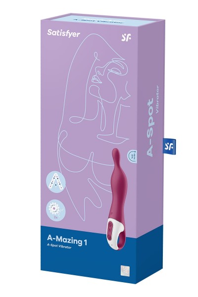 Vibromasseur A-Mazing 1 Bordeaux - Satisfyer