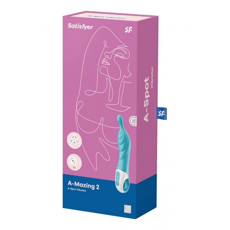 Vibromasseur A-Mazing 2 Turquoise - Satisfyer