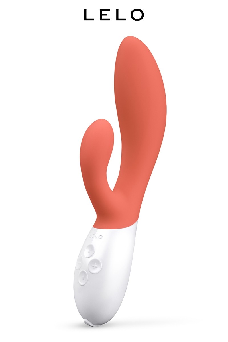 Vibro Rabbit Ina 3 Coral Red - Lelo