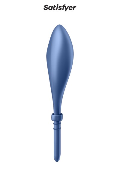 Cockring connecté Bullseye bleu - Satisfyer